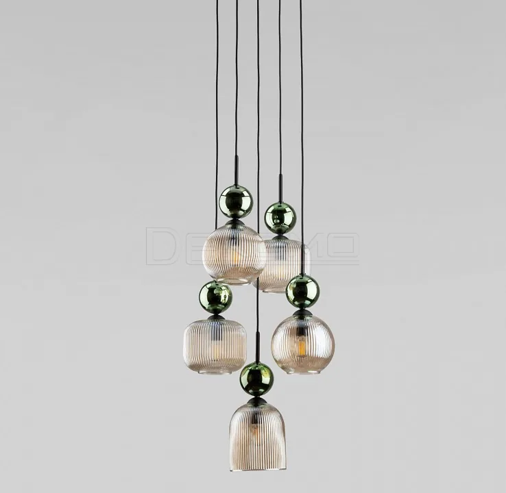 Подвесная люстра Софиа Грин Когнак 11149 Sophia Green Cognac