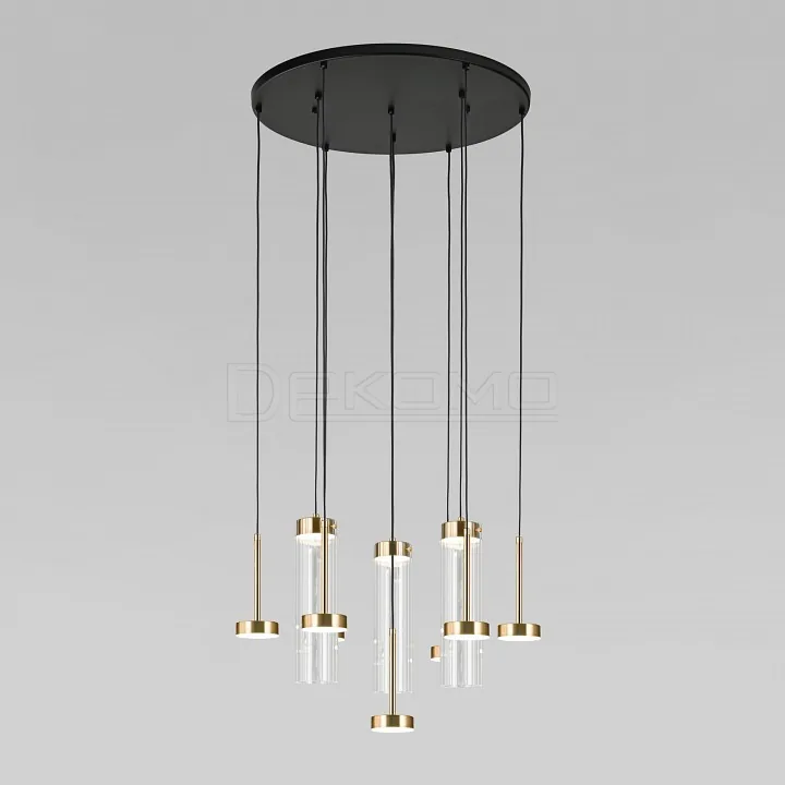 Подвесная люстра Кварзо 301102 LED латунь
