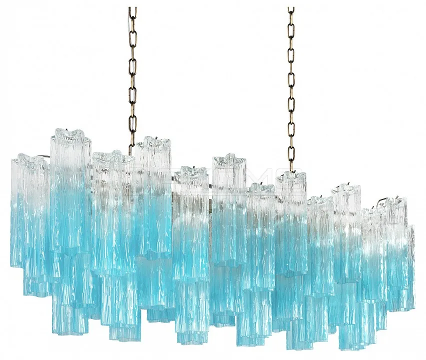 Подвесная люстра Мурано 10580/1000R Clear blue