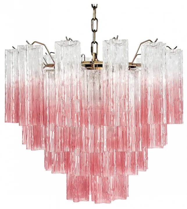 Подвесная люстра Мурано 10580/600 Clear pink
