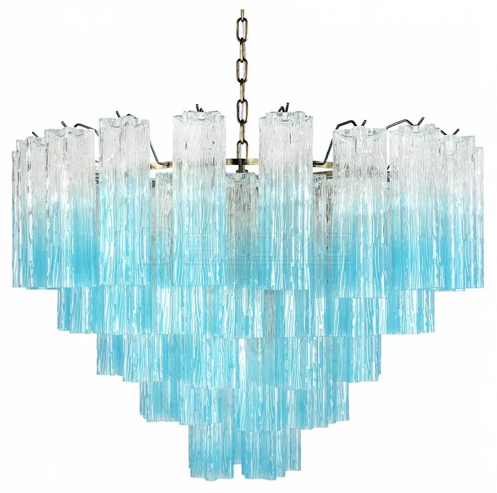 Подвесная люстра Мурано 10580/800 Clear blue