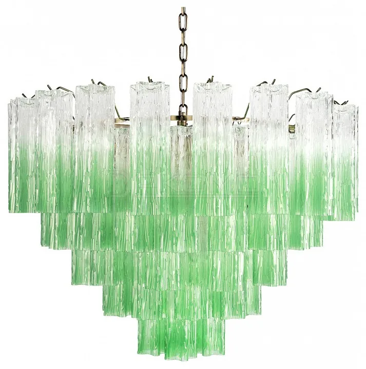 Подвесная люстра Мурано 10580/800 Clear green